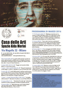 programma marzo casa alda merini